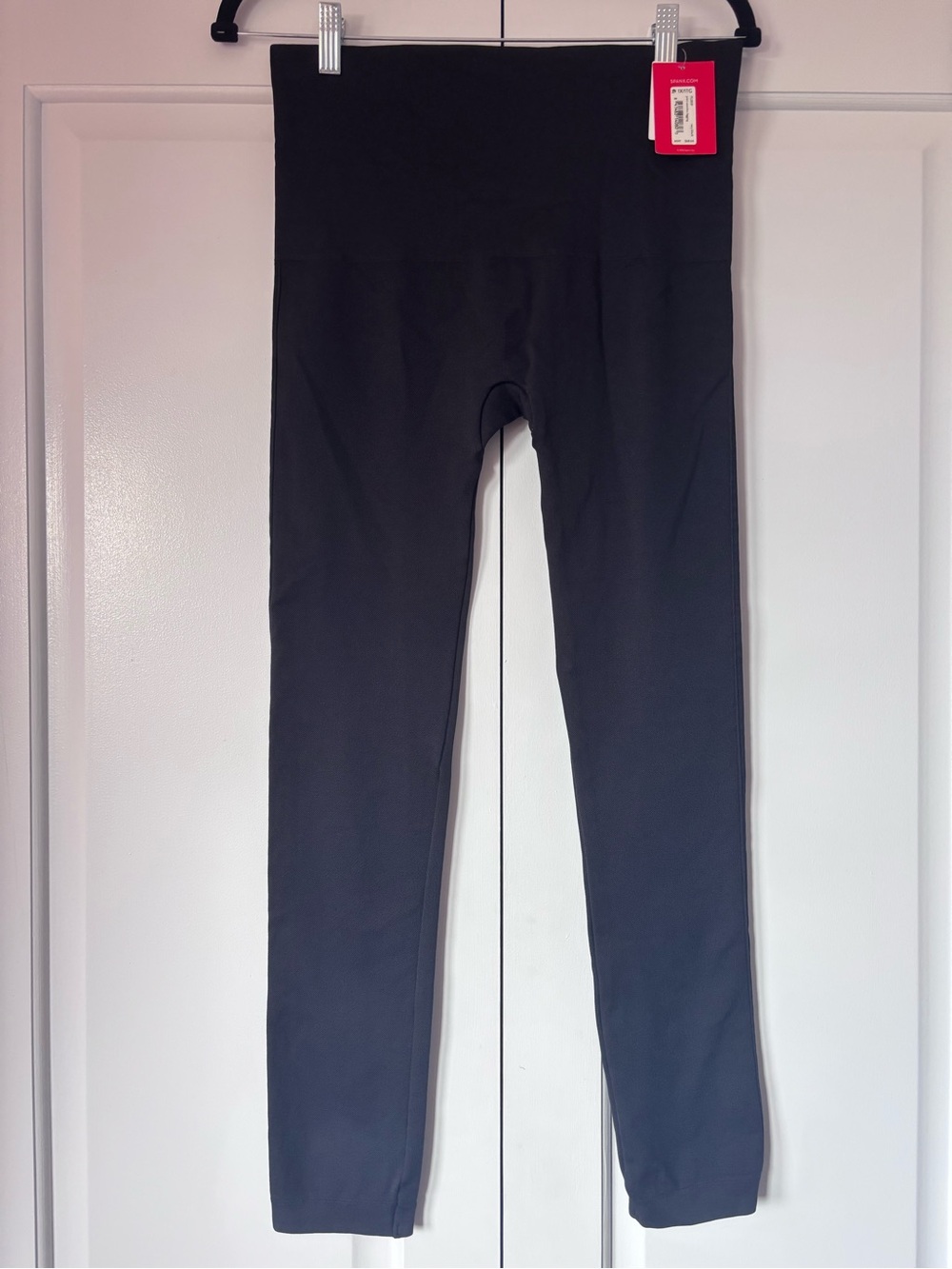 SPANX Black High-Waist Look At Me Leggings NWT Size 1X.